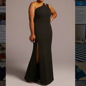 David’s bridal black dress